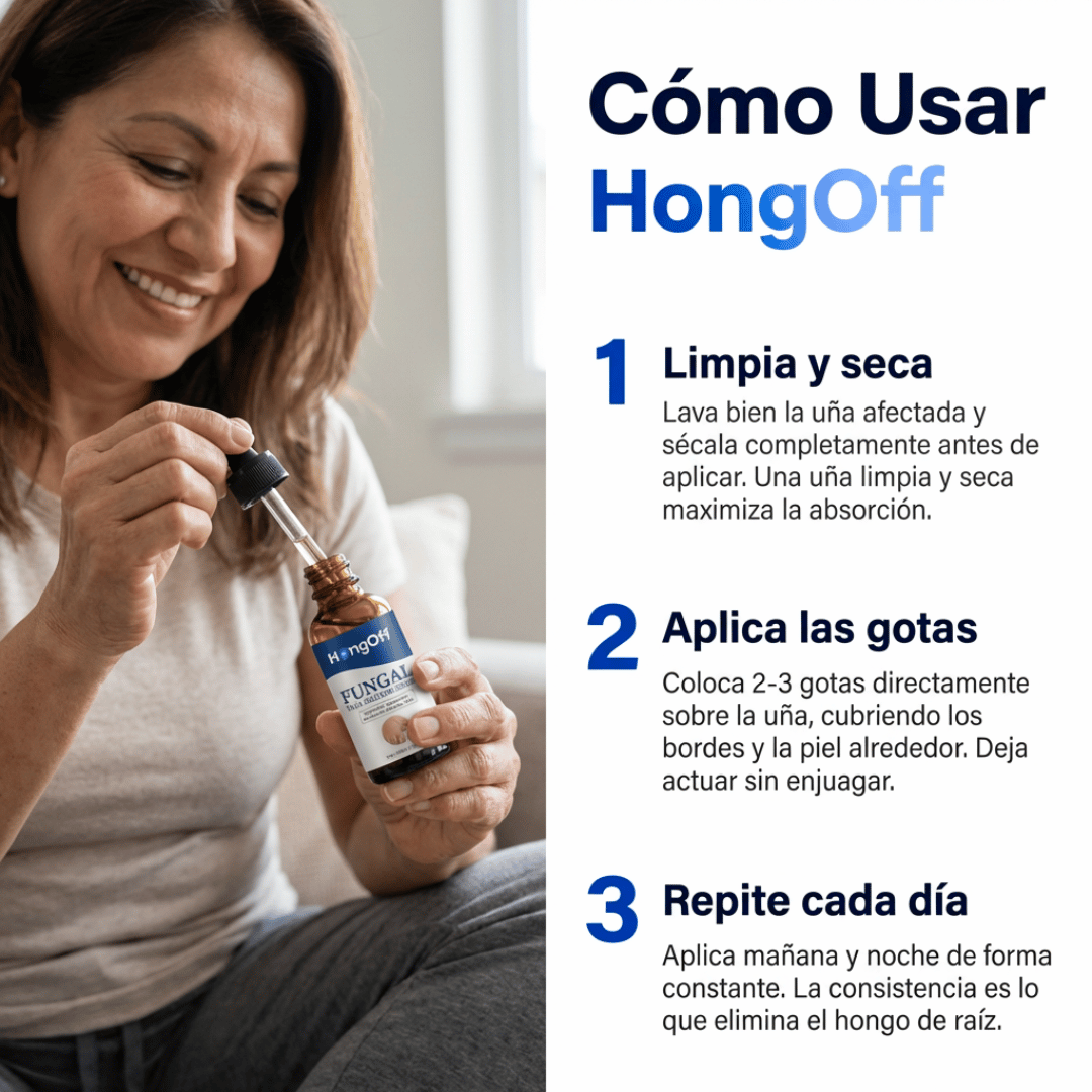 1 Unidad Extra Gotas Antifúngicas HongOff
